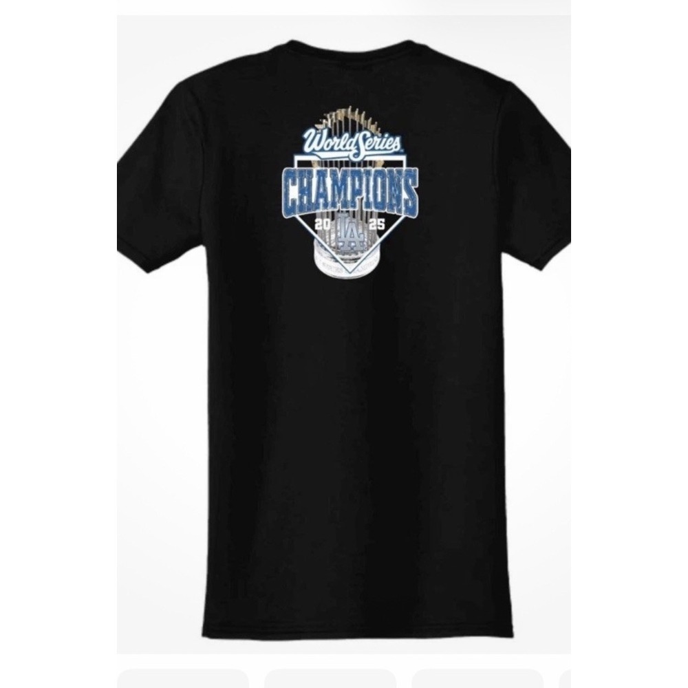 Dodgers 2025 World Series Champions‎ T-Shirt Unisex Adult 2XL